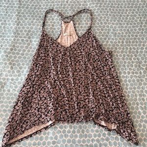 American eagle racer back flowy tank